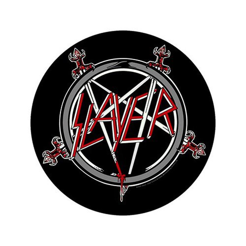 Slayer - Pentagram Rugpatch - Multicolours